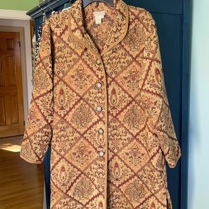 Coldwater Creek tapestry duster - vintage for them:)